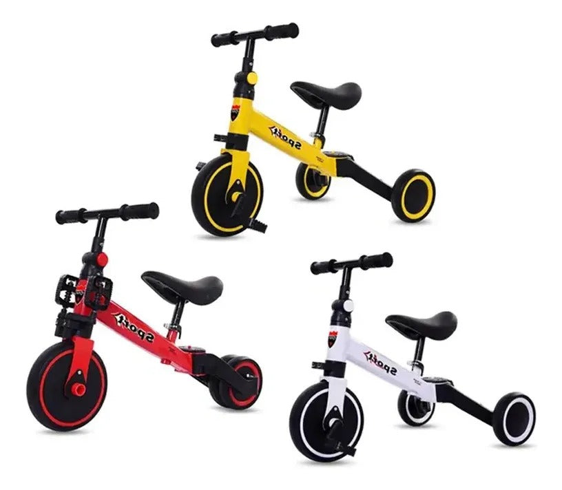 🚲 Triciclo Evolutivo y Bicicleta de Equilibrio 3 en 1