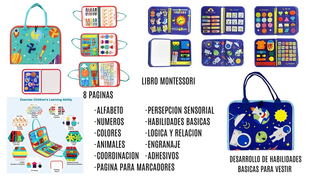 📚 Libro Sensorial didáctico (25 Actividades)