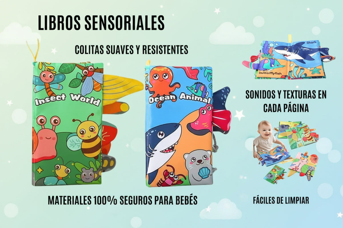 Libro Sensorial de Tela