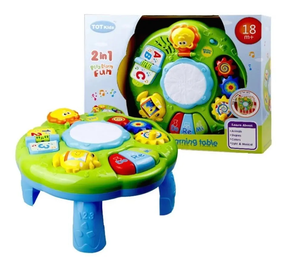 🎶 Mesa de Actividades Musical e Interactiva 2 en 1