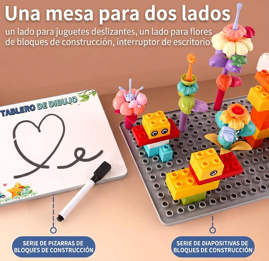 🎨 Set de Mesa y Silla Infantil Multifuncional 6 en 1