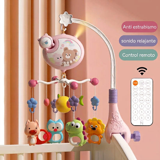 🌙 Móvil Musical para Cuna con Proyector y Control Remoto